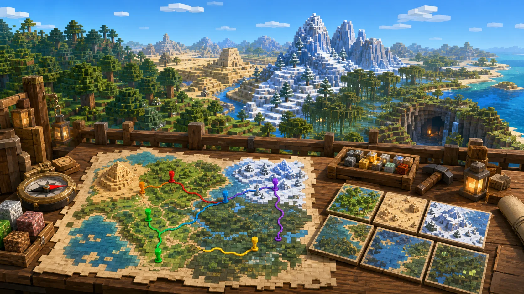 Minecraft Nether, End, Seeds, And Update Content Section